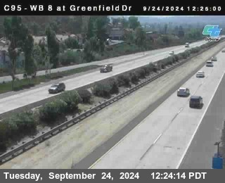 WB 8 at Greenfield Street