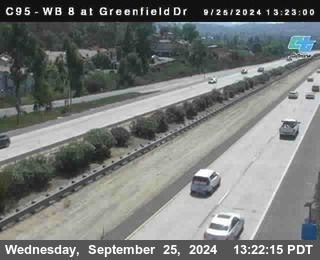 WB 8 at Greenfield Street