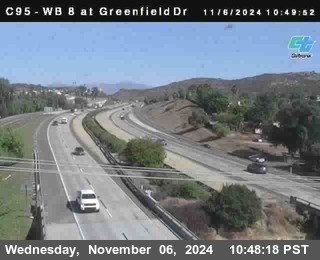 WB 8 at Greenfield Street