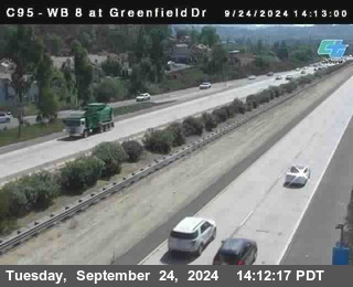 WB 8 at Greenfield Street