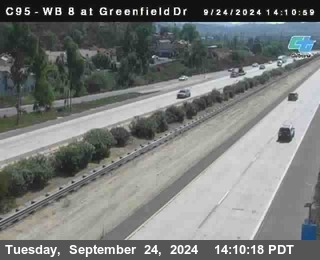 WB 8 at Greenfield Street