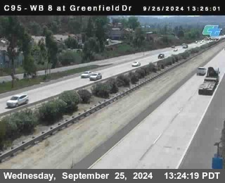 WB 8 at Greenfield Street