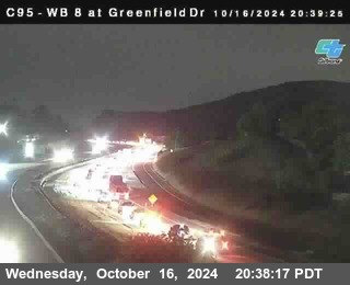 WB 8 at Greenfield Street