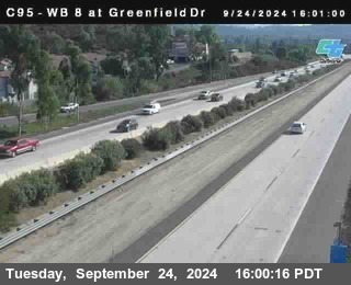 WB 8 at Greenfield Street