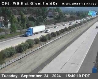 WB 8 at Greenfield Street