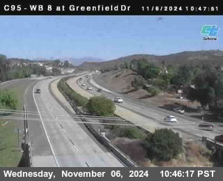 WB 8 at Greenfield Street