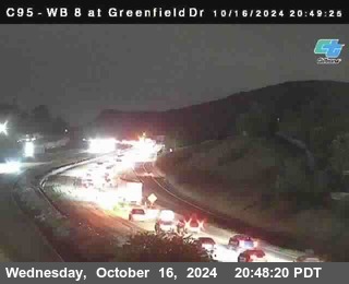 WB 8 at Greenfield Street