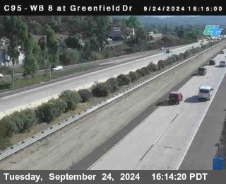 WB 8 at Greenfield Street