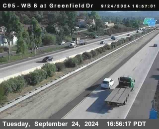 WB 8 at Greenfield Street