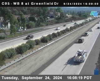 WB 8 at Greenfield Street