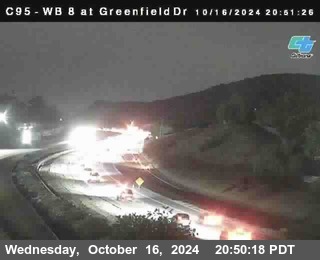 WB 8 at Greenfield Street