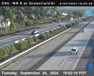 WB 8 at Greenfield Street