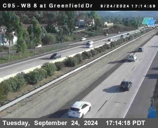 WB 8 at Greenfield Street