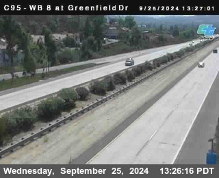 WB 8 at Greenfield Street