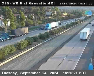 WB 8 at Greenfield Street