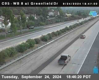 WB 8 at Greenfield Street