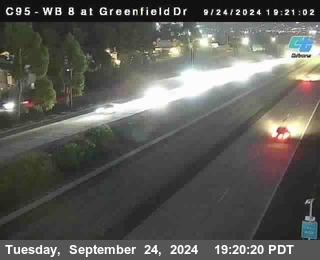 WB 8 at Greenfield Street