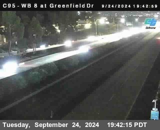 WB 8 at Greenfield Street