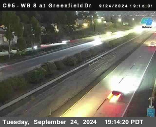 WB 8 at Greenfield Street