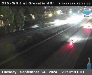 WB 8 at Greenfield Street