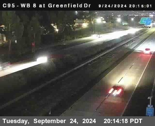 WB 8 at Greenfield Street