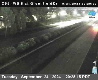 WB 8 at Greenfield Street