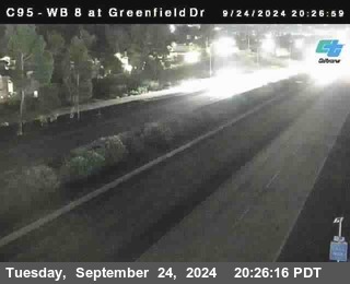 WB 8 at Greenfield Street