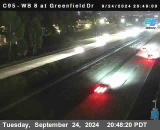 WB 8 at Greenfield Street