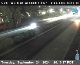 WB 8 at Greenfield Street