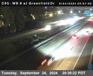 WB 8 at Greenfield Street