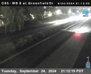 WB 8 at Greenfield Street