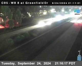 WB 8 at Greenfield Street