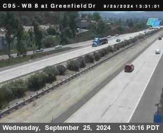 WB 8 at Greenfield Street