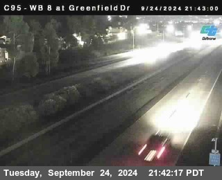 WB 8 at Greenfield Street