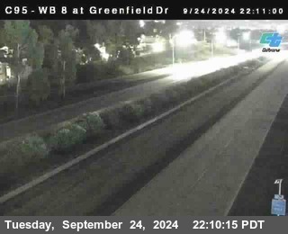 WB 8 at Greenfield Street