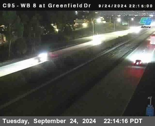 WB 8 at Greenfield Street