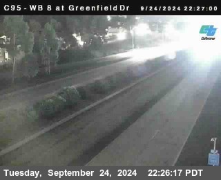 WB 8 at Greenfield Street