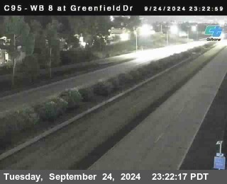 WB 8 at Greenfield Street