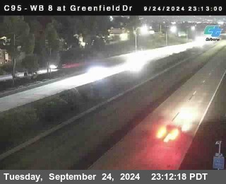 WB 8 at Greenfield Street