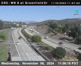 WB 8 at Greenfield Street