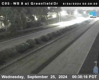 WB 8 at Greenfield Street