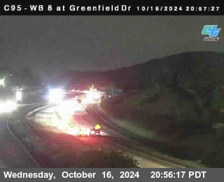 WB 8 at Greenfield Street