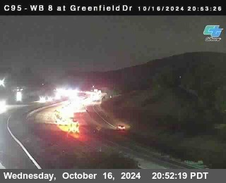 WB 8 at Greenfield Street