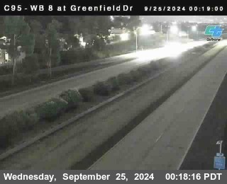 WB 8 at Greenfield Street