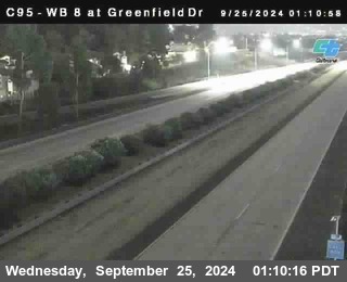 WB 8 at Greenfield Street