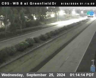 WB 8 at Greenfield Street