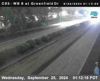 WB 8 at Greenfield Street