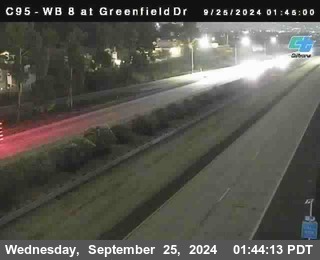 WB 8 at Greenfield Street