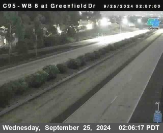 WB 8 at Greenfield Street