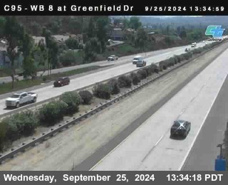 WB 8 at Greenfield Street